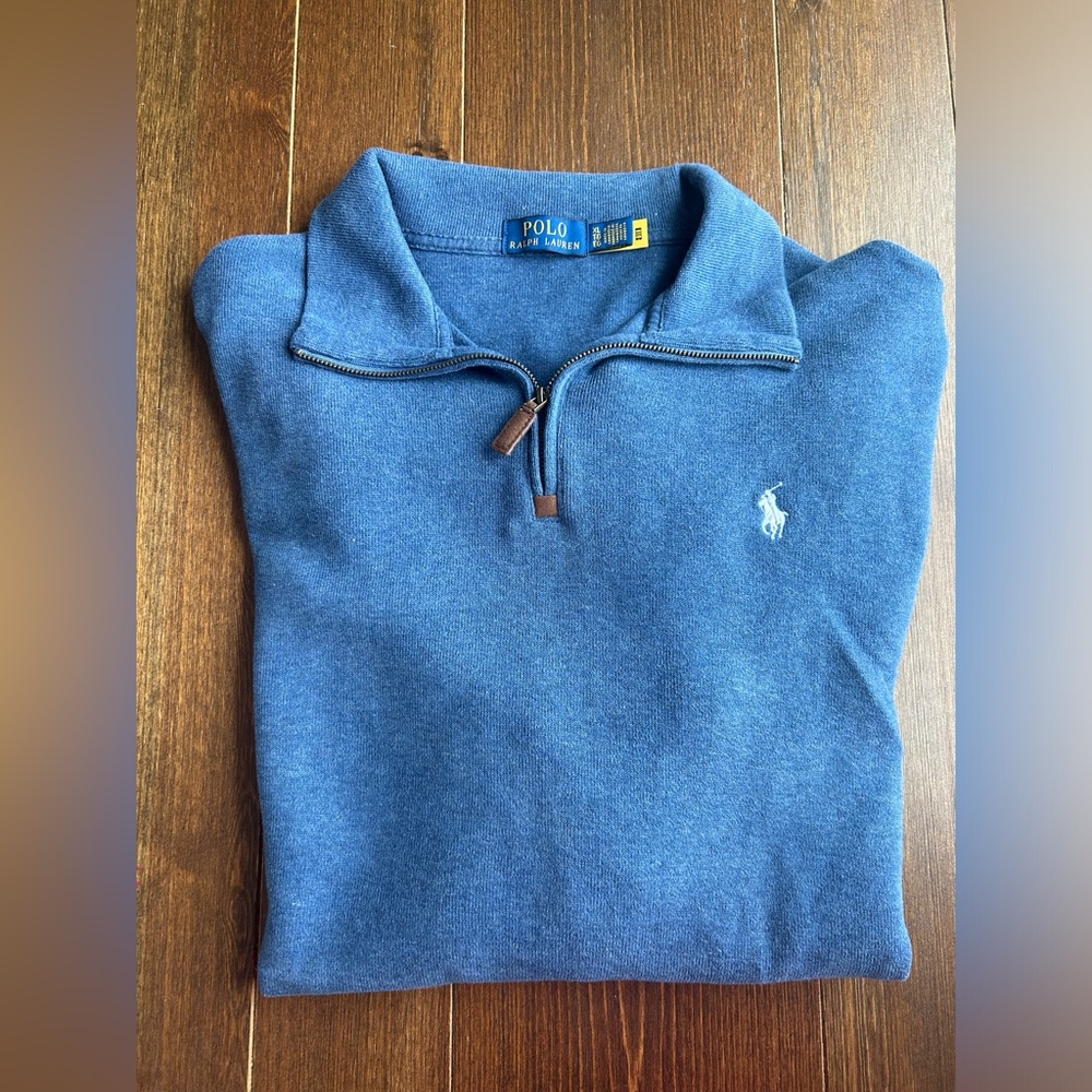 Quarter zip polo Ralph Lauren pullover